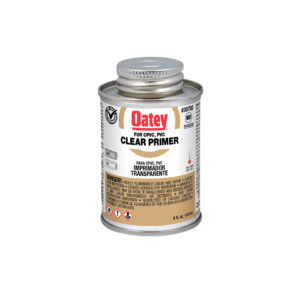 Oatey 4oz Clear Primer