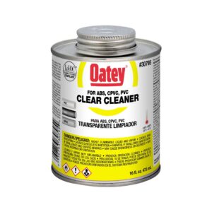 Oatey 16oz Clear Cleaner