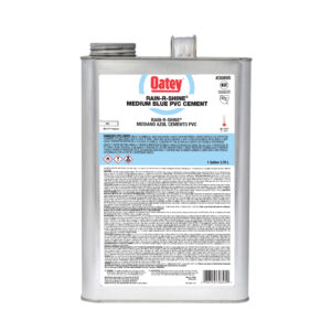 Oatey Gallon Rain-R-Shine Medium Blue PVC Cement