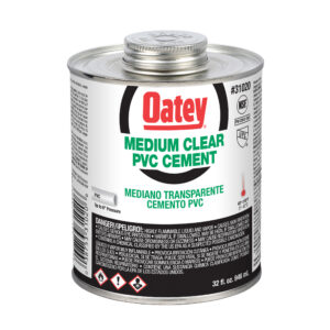 Oatey Medium Clear PVC Cement