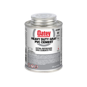 Oatey 8oz Heavy Duty Gray PVC Cement