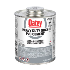 Oatey 32oz Heavy Duty Gray PVC Cement