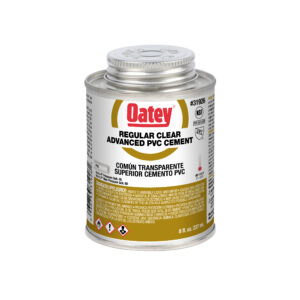Oatey 8oz Regular Clear Advanced PVC Cement