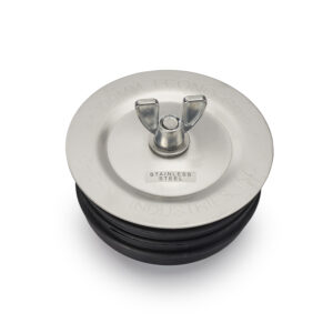Cherne 4 In. Stainless Steel Econ-O-Grip Plug