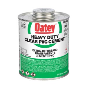 Oatey 32oz Heavy Duty Clear PVC Cement